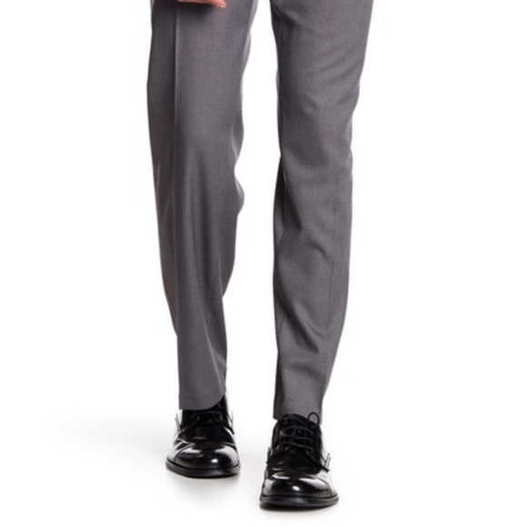 New Kenneth Cole Reaction Stretch Heather Pants - Picture 2 of 4